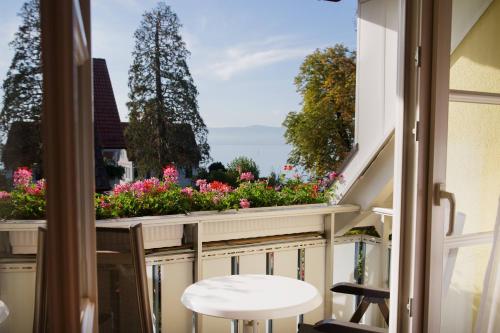 Aussicht, Hotel Seeperle in Langenargen