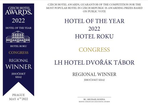 360500729 LH Hotel Dvořák Tábor Congress & Wellness