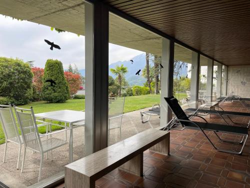 Balcony/terrace, Locarno-Monti: Solemonte Apt.103 in Monti Trinita