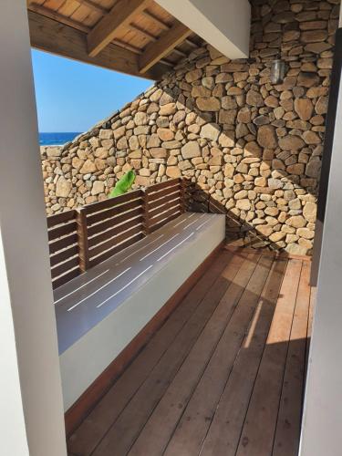 Balkon/teras, Moorea Lodge Bungalow in Temae
