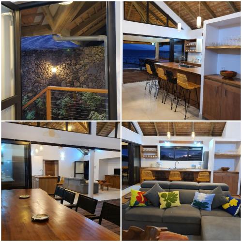 Pub/Lounge, Moorea Lodge Bungalow in Temae