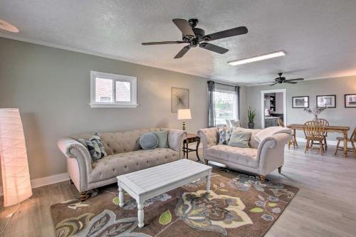 . Convenient Preston Retreat w/ Private Yard!
