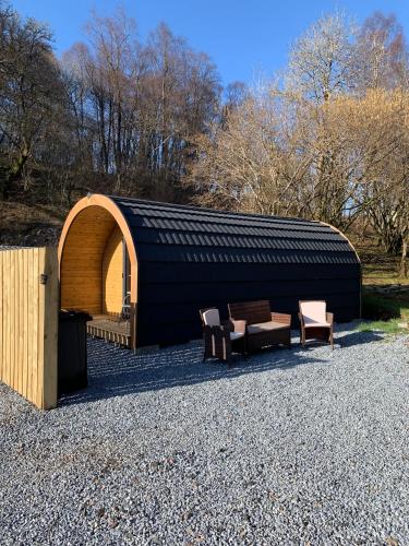 The Highland Hideaway Pod gîte à louer Loch Eil Outward Bound Railway Station