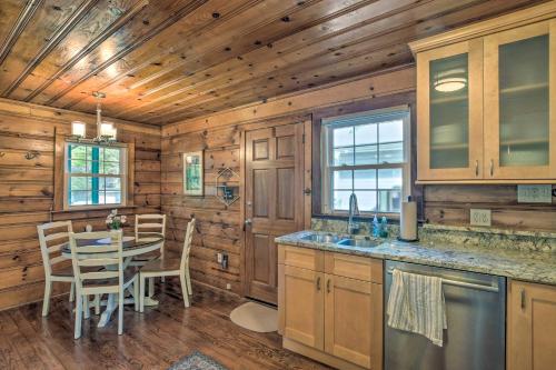 Charming Waterfront Cottage with Porch and Grill! in Landrum, USA