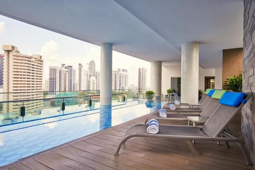 Swimming pool, Quincy Hotel Singapore by Far East Hospitality  near Orchard MRT Station
