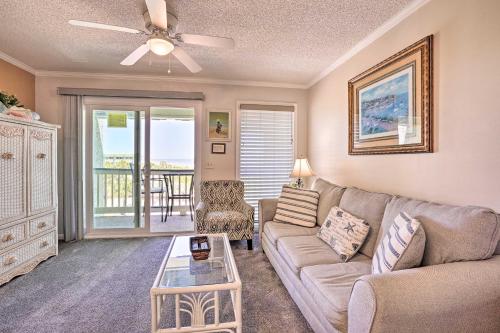 Isle of Palms Beachfront Condo with Balcony and Pool!