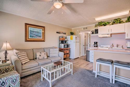 Isle of Palms Beachfront Condo with Balcony and Pool!