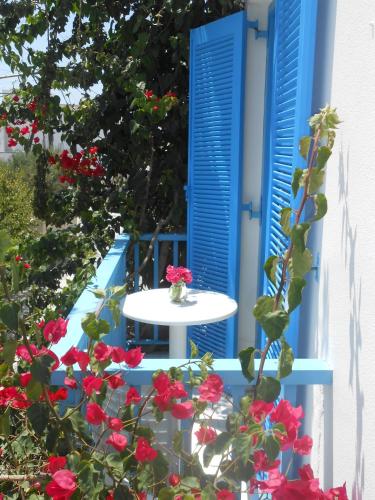 Terraza/balcón, Meletis Studios in Paros Island