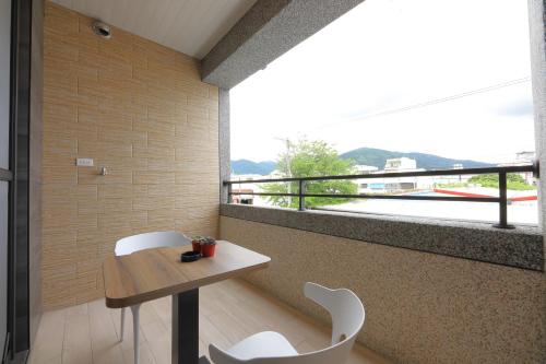 Balcony/terrace, Donghao Hotel in Yuli Township