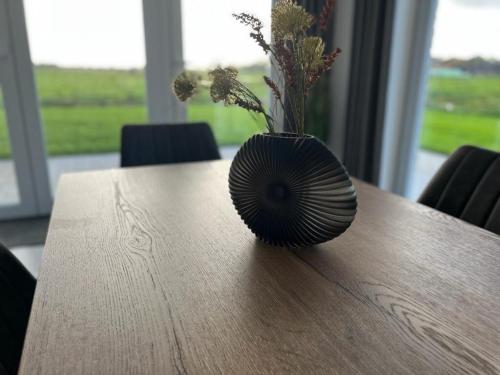 Iekārtas, Kuh Blick Ferienhaus Sehestedt in Stadland