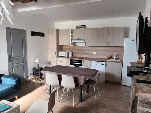 virtuve, AZUREO - Terrasse du golfe in Morsiglia