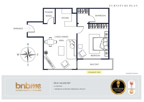 bnbmehomes | Elegant Apt In Al Barsha South-613 - image 9