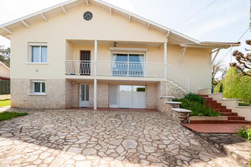 A szálláshely kívülről, Villa Bianco in Montayral