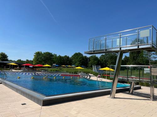 حديقة مائية, Souterrain Ferienwohnung in هايجيرلوش