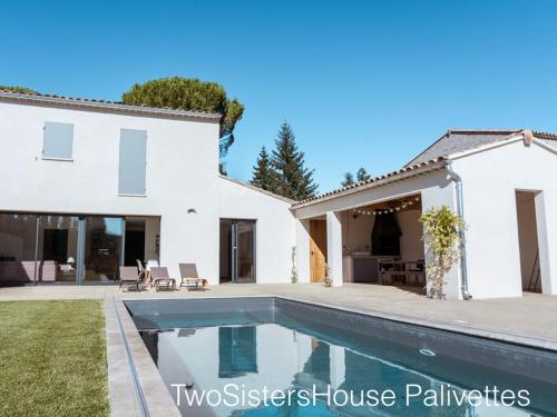 Peldbaseins, Two Sisters House, Private pool & bike storage, Mont-Ventoux, lac Palivettes, Child-friendly in Malaucene