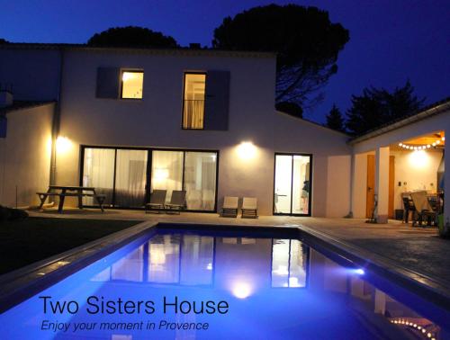 Peldbaseins, Two Sisters House, Private pool & bike storage, Mont-Ventoux, lac Palivettes, Child-friendly in Malaucene