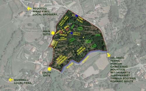 Chalé da Quinta "Lavoura da Bouça - Fruta Bio"