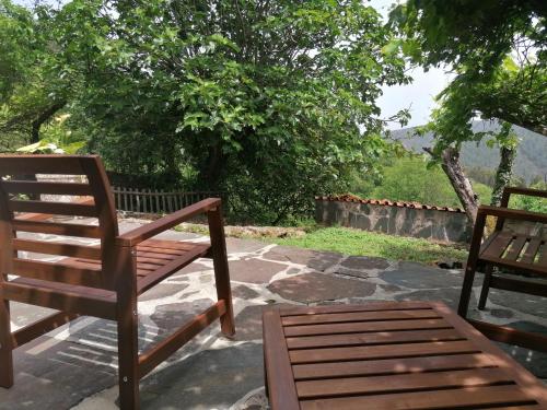 Rõdu/terrass, Retiro de Gondramaz - All house 200 m2 in Gondramaz
