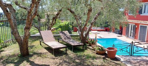VILLA IL CICLAMINO - relaxing detached 70m2 house with 300m2 outdoor, in-ground big pool for exclusi in Riano