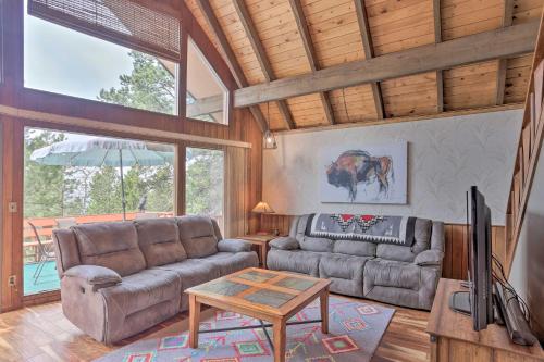 Black Hills Hideaway with Wraparound Deck and Hot Tub! - image 11
