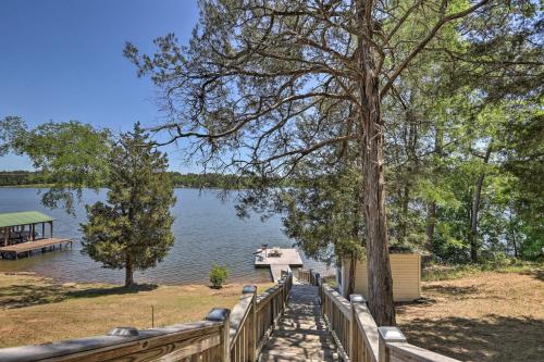 . House w/ Dock + Slide Situated on Lake Sinclair!