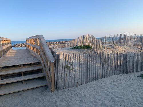 Villa plage les pieds dans l’eau gîte à louer La Peyrade