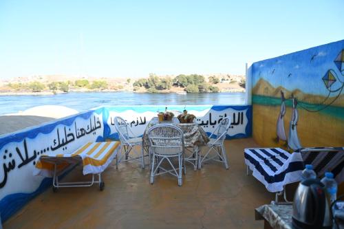 Balcony/terrace, Opal privat nubian hotel in Nagaa Suhayl Gharb