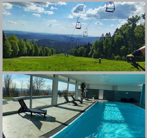 Traumblick Bayerischer Wald, Pool & Sauna, Getränke, Klimaanlage - Apartment - Freyung