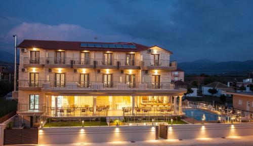 Entrance, Aktaia Boutique Hotel in Ammoudia