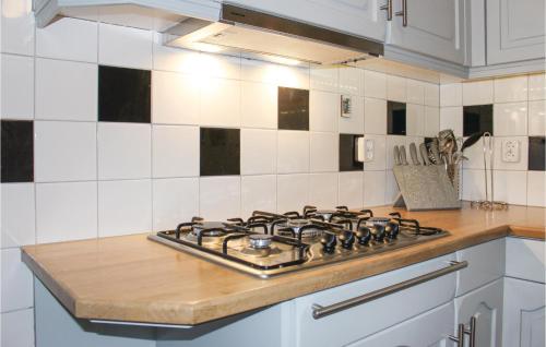 кухня, 3 Bedroom Amazing Apartment In Paessens in Dongeradeel