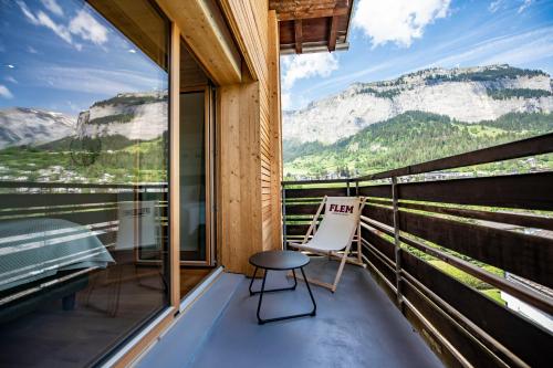 balcon/terasă, Flem Mountain Lodge in Flims