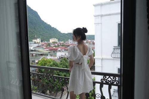 Balcony/terrace, Phuc Lam Hotel in Ha Giang