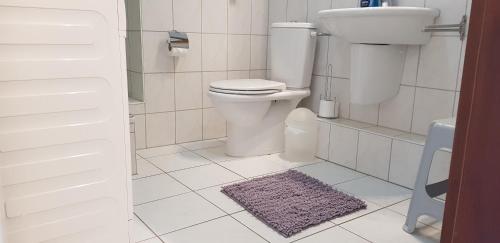 ห้องน้ำ, Stadtdomizil am Binnensee, Haus Bellevue in ไฮลิเกนฮาเฟิน