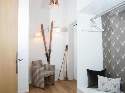Alpine chic apartment at Rothorn cable car in Valbella, Schweiz