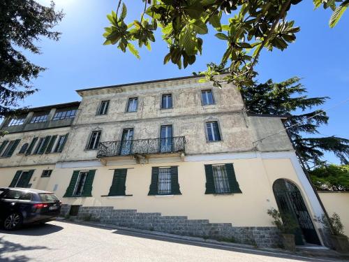 Exterior view, 7 bedrooms villa with private pool enclosed garden and wifi at Ca' dei Rovati in Cigognola