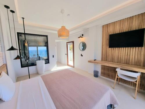 Family Suite room in Enjoy Lichnos Bay Village Camping Hotel and Apartments