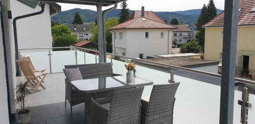 Boardingappartement Windeckblick, ruhige, zentrale Lage mit großem Südbalkon