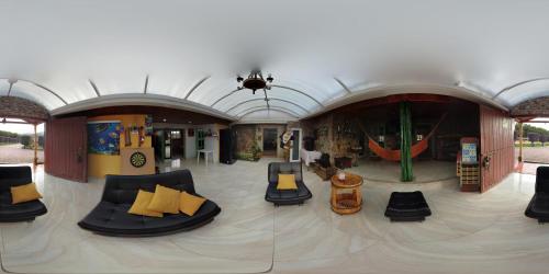 Közös társalgó / TV, El Nogal finca-hotel in Firavitoba
