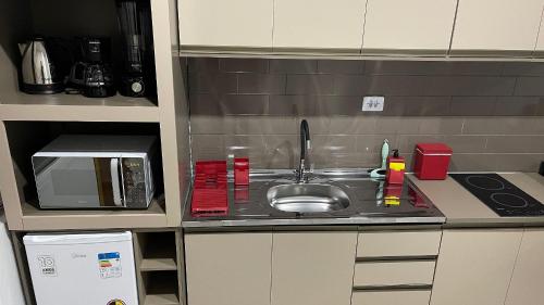 Novo apartamento Studio a poucos passos do Paraguai - Vila Portes