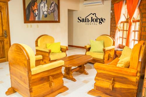 Lobby, Hostal San Jorge in La Esperanza