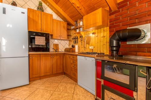 virtuve, Vila Tea in Breze