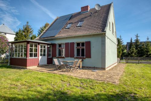 Viesnīcas āriene, traumHaff denkmalgeschützter Amalienhof Sauna, offener Kamin, Hund (traumHaff denkmalgeschutzter Amalienhof Sauna, offener Kamin, Hund) in Eggesin