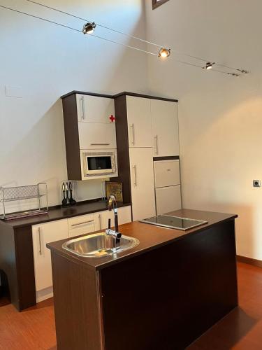 virtuve, Apartamentos Rurales En Plena Sierra in Alia
