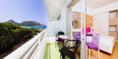 balkon/terras, Hotel & Spa S'Entrador Playa in Capdepera