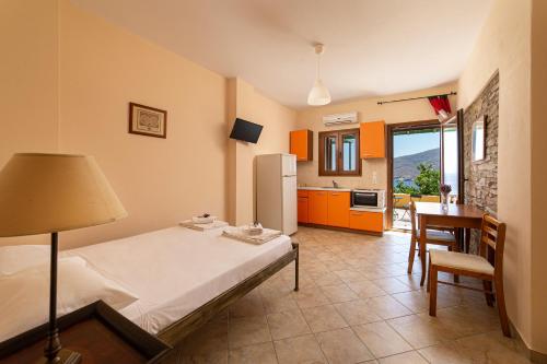 1 double bed