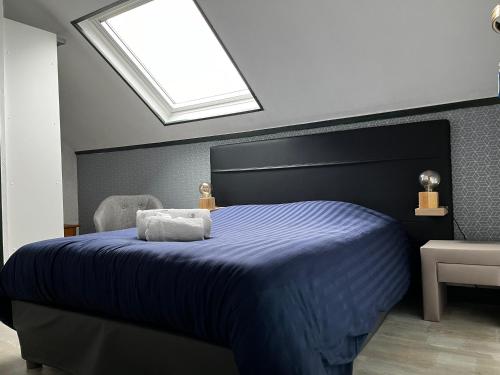 1 double bed