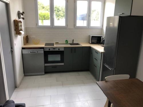 bucătărie, Les Gîtes de la Mare (Les Gites de la Mare) in Audrieu