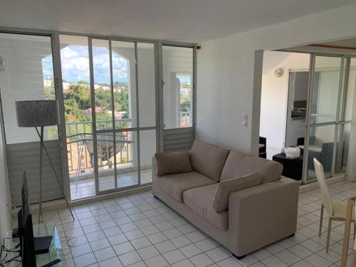 Appartement T4 lumineux avec vue panoramique - Location saisonnière - Fort-de-France