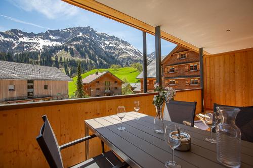 ระเบียง/ชานเรือน, Sonnenhof Appartements in โอเบอร์โบเดิน