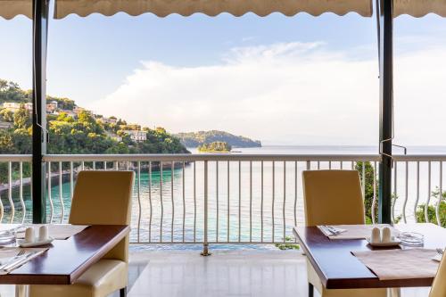 balkon/terras, Oasis Hotel in Corfu Island